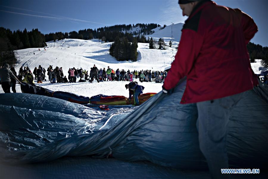 SWITZERLAND-SATTEL-HOT AIR BALLOONS-FESTIVAL