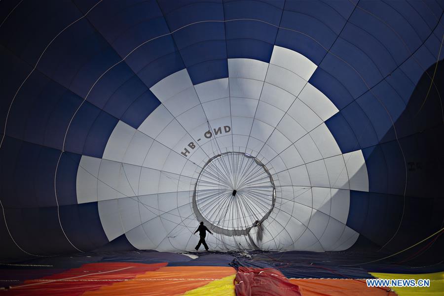 SWITZERLAND-SATTEL-HOT AIR BALLOONS-FESTIVAL