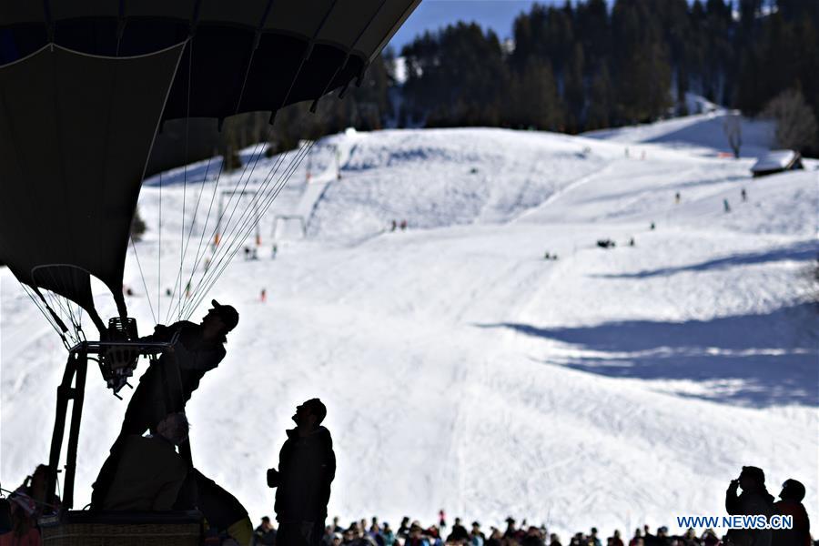 SWITZERLAND-SATTEL-HOT AIR BALLOONS-FESTIVAL