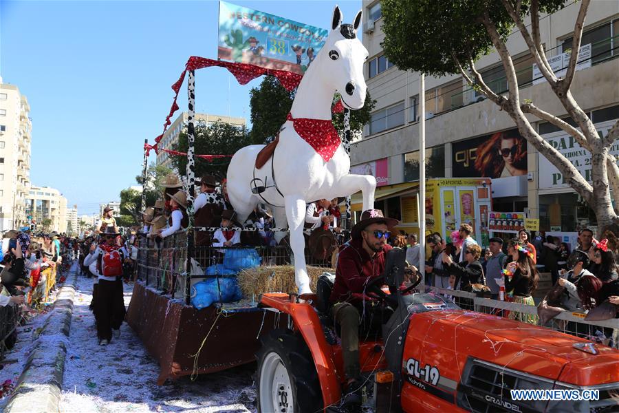 CYPRUS-LIMASSOL-CARNIVAL PARADE