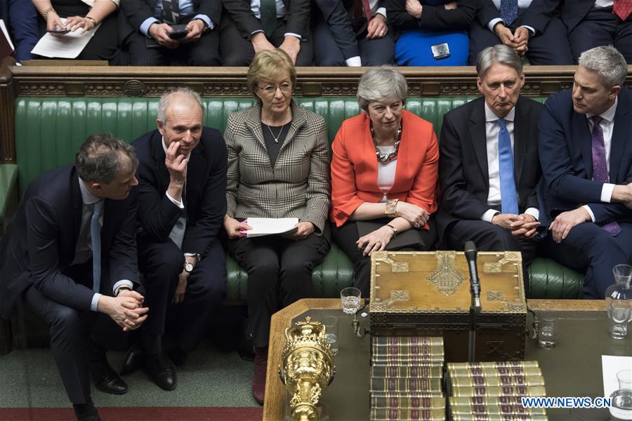 BRITAIN-LONDON-BREXIT DEAL-REJECTION