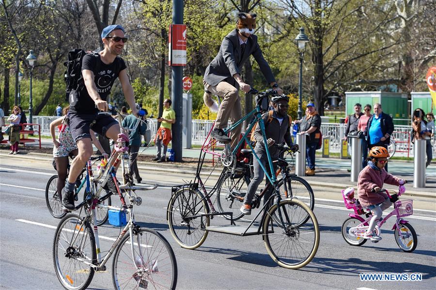AUSTRIA-VIENNA-BIKE CARNIVAL