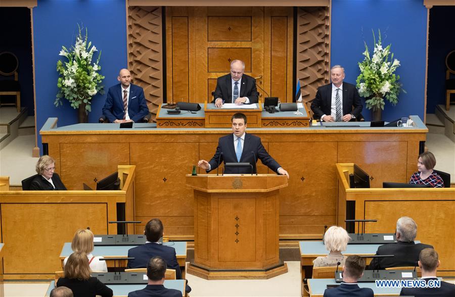 ESTONIA-TALLINN-NEW PARLIAMENT-MEETING