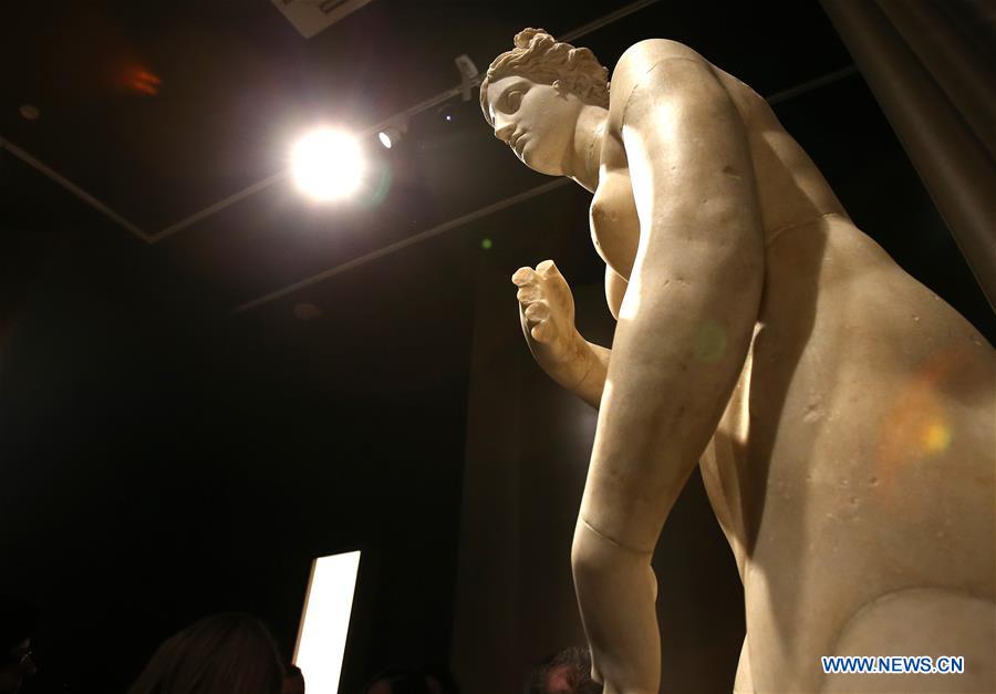 GREECE-ATHENS-APHRODITE-STATUE-MAIDEN DISPLAY