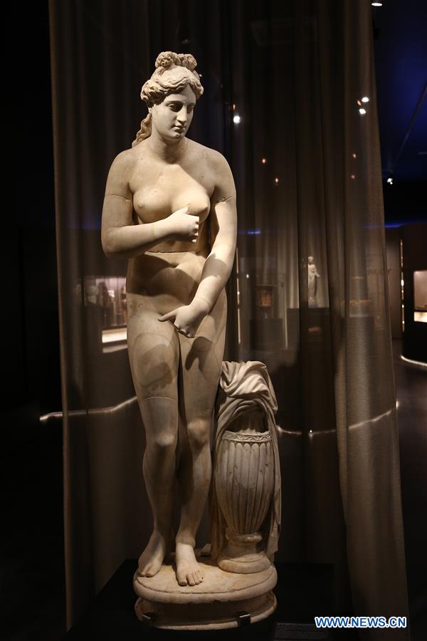 GREECE-ATHENS-APHRODITE-STATUE-MAIDEN DISPLAY
