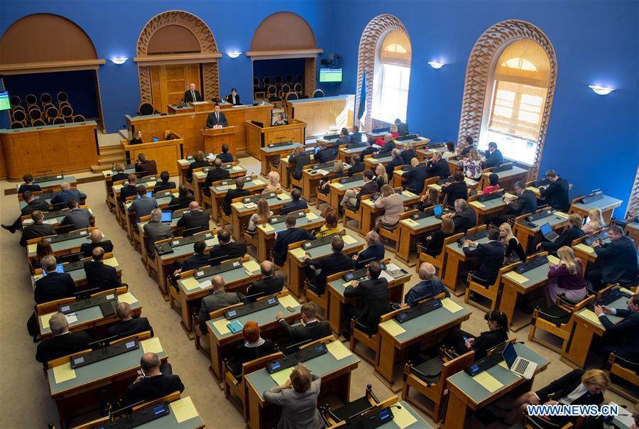 ESTONIA-TALLINN-COALITION GOVERNMENT