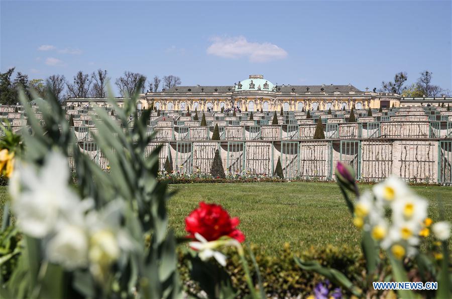 GERMANY-POTSDAM-SANSSOUCI PALACE