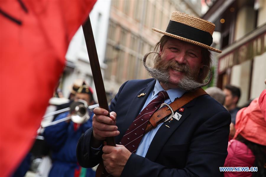BELGIUM-BRUSSELS-MOUSTACHE