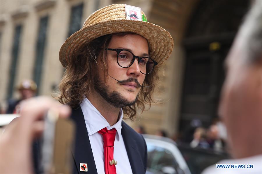 BELGIUM-BRUSSELS-MOUSTACHE