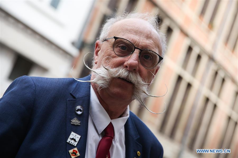 BELGIUM-BRUSSELS-MOUSTACHE