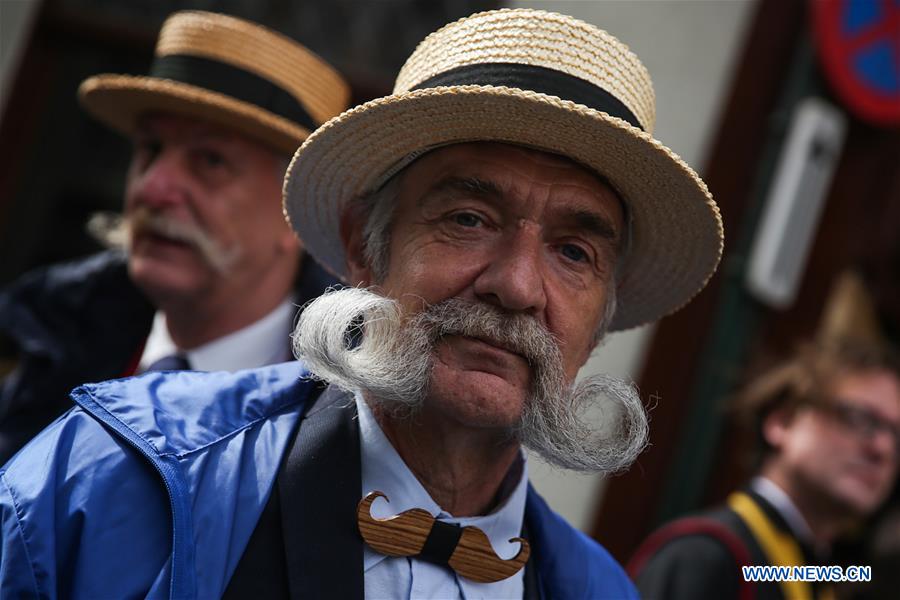 BELGIUM-BRUSSELS-MOUSTACHE