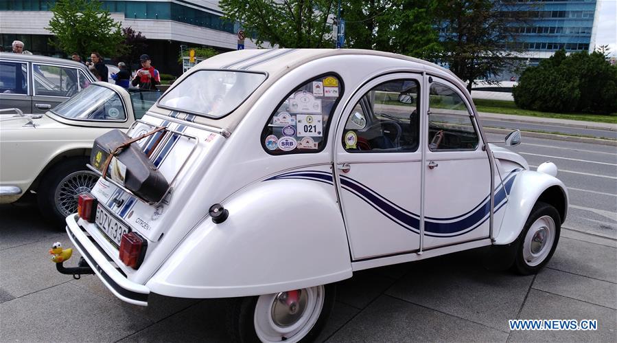 BOSNIA AND HERZEGOVINA-SARAJEVO-VINTAGE CARS-SHOW