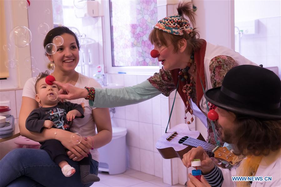 HUNGARY-BUDAPEST-CLOWN DOCTORS