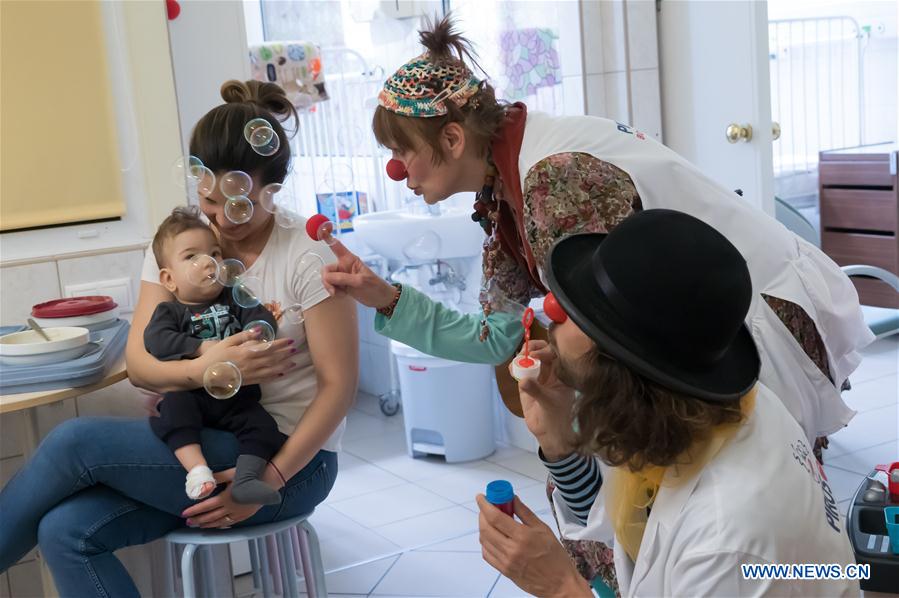 HUNGARY-BUDAPEST-CLOWN DOCTORS