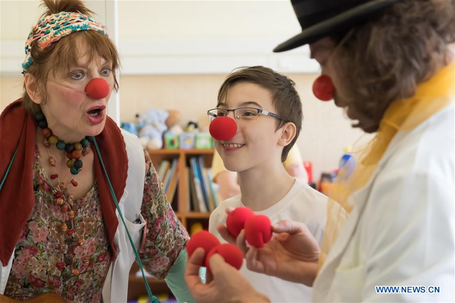 HUNGARY-BUDAPEST-CLOWN DOCTORS
