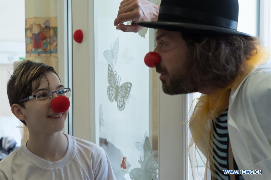 HUNGARY-BUDAPEST-CLOWN DOCTORS
