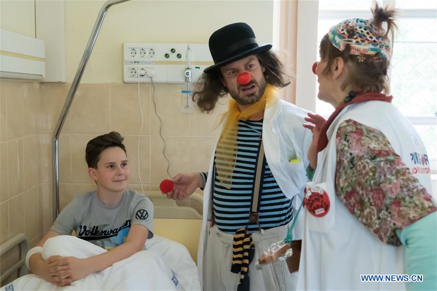 HUNGARY-BUDAPEST-CLOWN DOCTORS