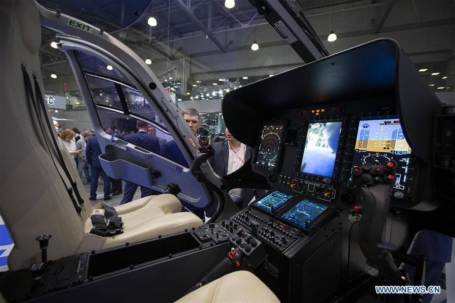 RUSSIA-MOSCOW-HELICOPTER EXPO