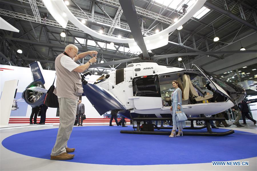RUSSIA-MOSCOW-HELICOPTER EXPO