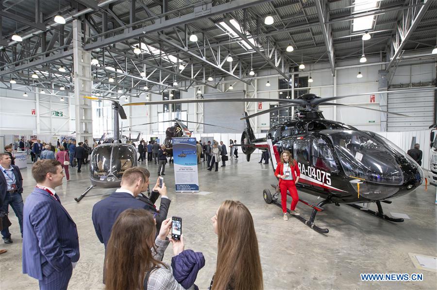 RUSSIA-MOSCOW-HELICOPTER EXPO