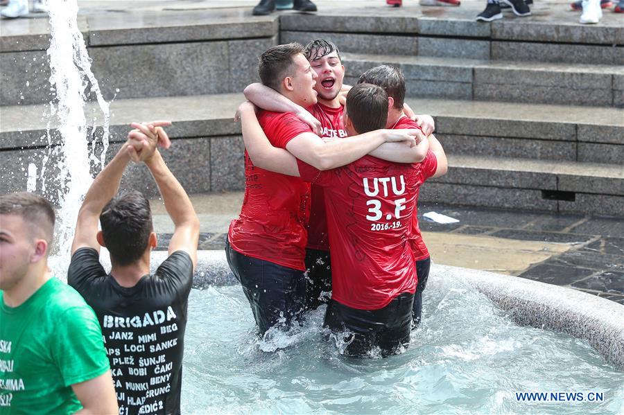 CROATIA-ZADAR-SCHOOL CRAZY DAY