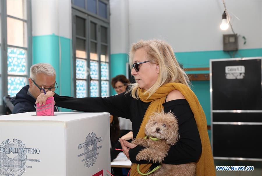 ITALY-ROME-EUROPEAN PARLIAMENT-ELECTION
