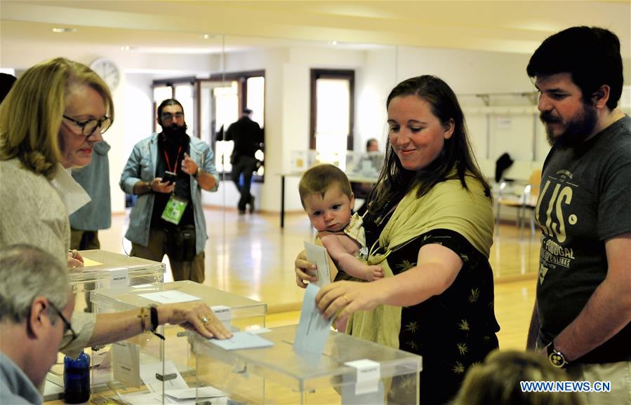 SPAIN-MADRID-EUROPEAN PARLIAMENT-ELECTION