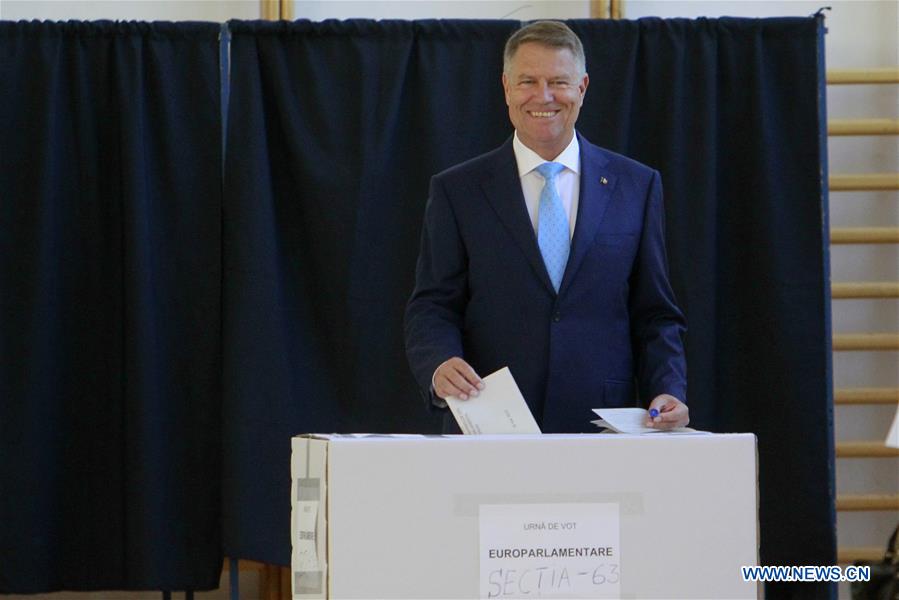 ROMANIA-BUCHAREST-EUROPEAN PARLIAMENT-ELECTION