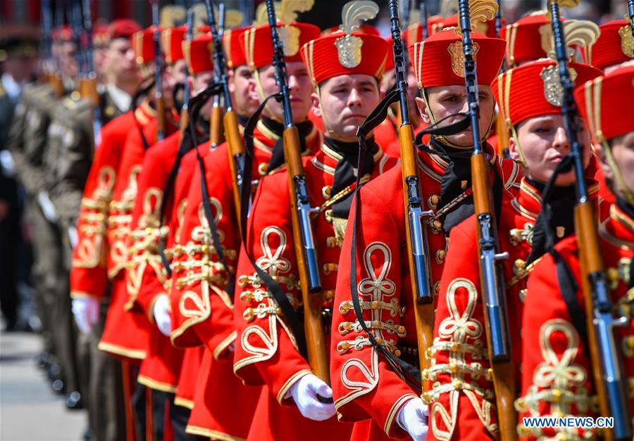 CROATIA-ZAGREB-HONOR GUARD BATTALION-CHANGING OF THE GUARDS-CEREMONY