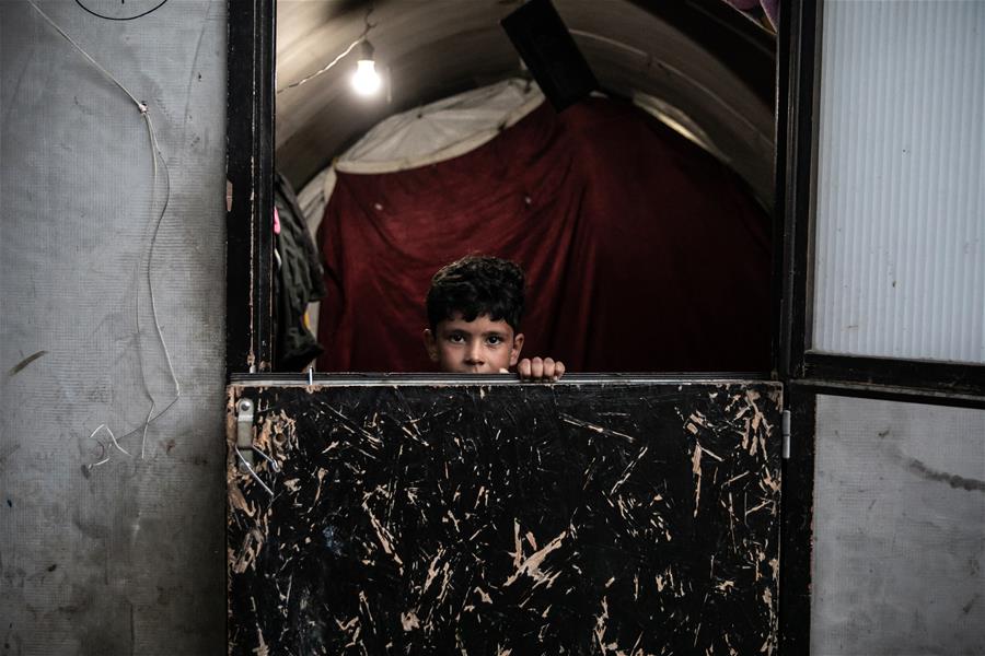 GREECE-SAMOS-REFUGEE CAMP