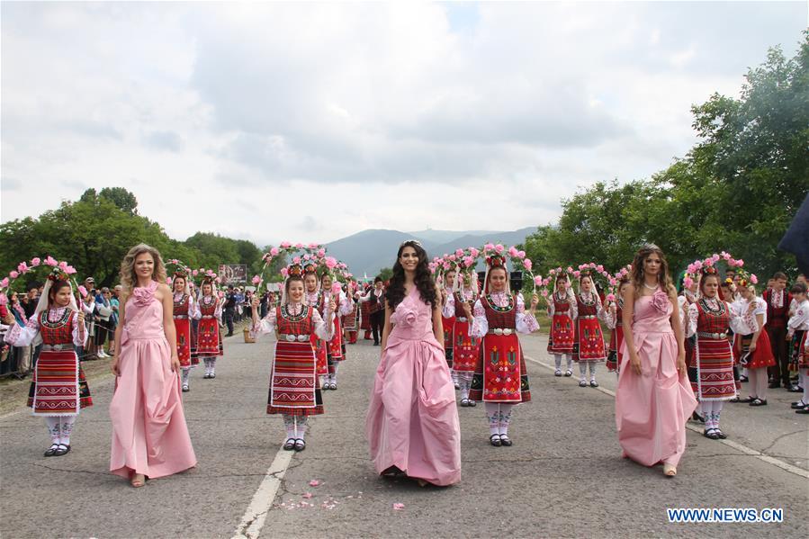 BULGARIA-KAZANLAK-ROSE FESTIVAL