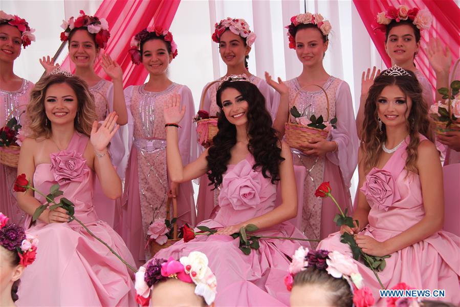 BULGARIA-KAZANLAK-ROSE FESTIVAL