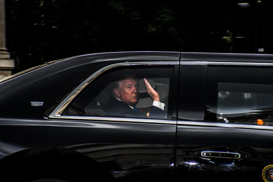 BRITAIN-LONDON-U.S.-PRESIDENT-VISIT