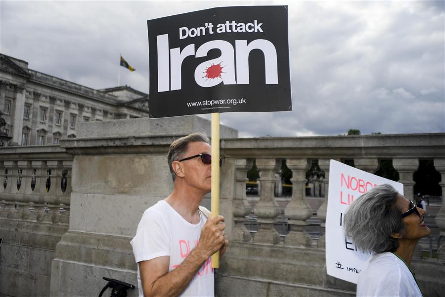 BRITAIN-LONDON-U.S.-TRUMP-PROTEST