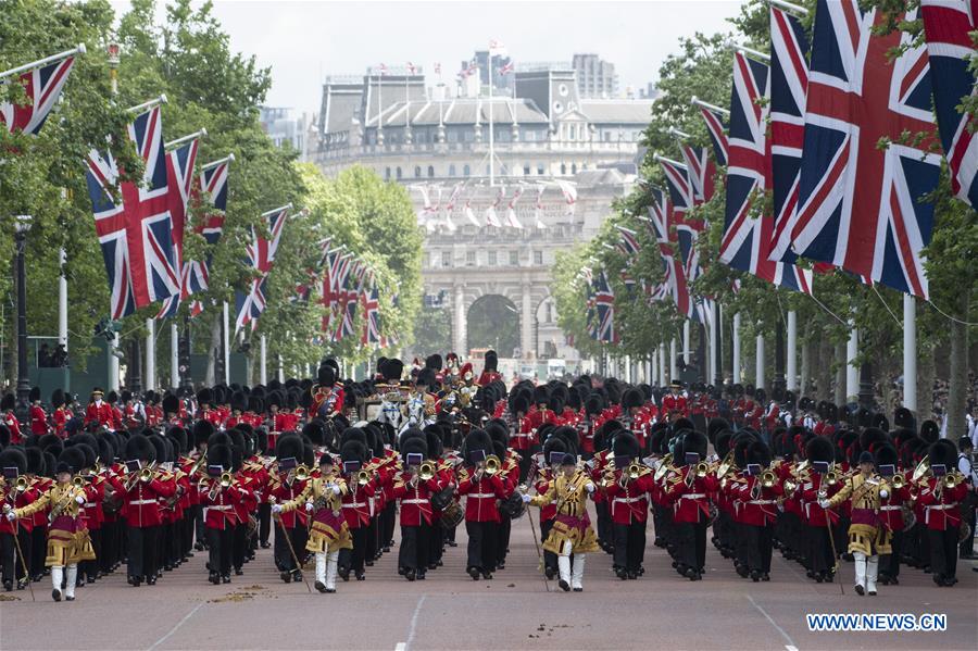 BRITAIN-LONDON-QUEEN-93RD BIRTHDAY-CELEBRATION