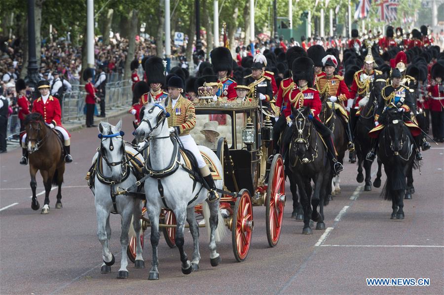 BRITAIN-LONDON-QUEEN-93RD BIRTHDAY-CELEBRATION