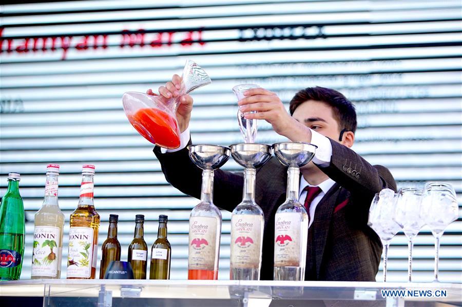CZECH REPUBLIC-PRAGUE-NON-ALCOHOLIC COCKTAIL CONTEST