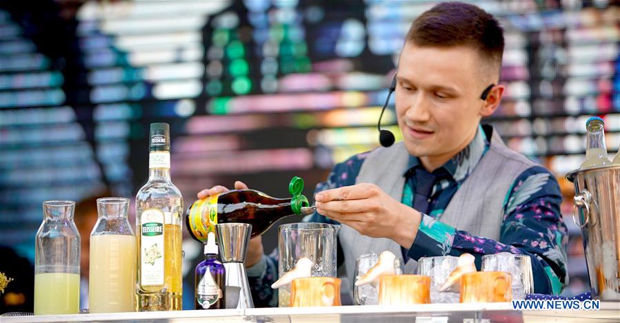 CZECH REPUBLIC-PRAGUE-NON-ALCOHOLIC COCKTAIL CONTEST