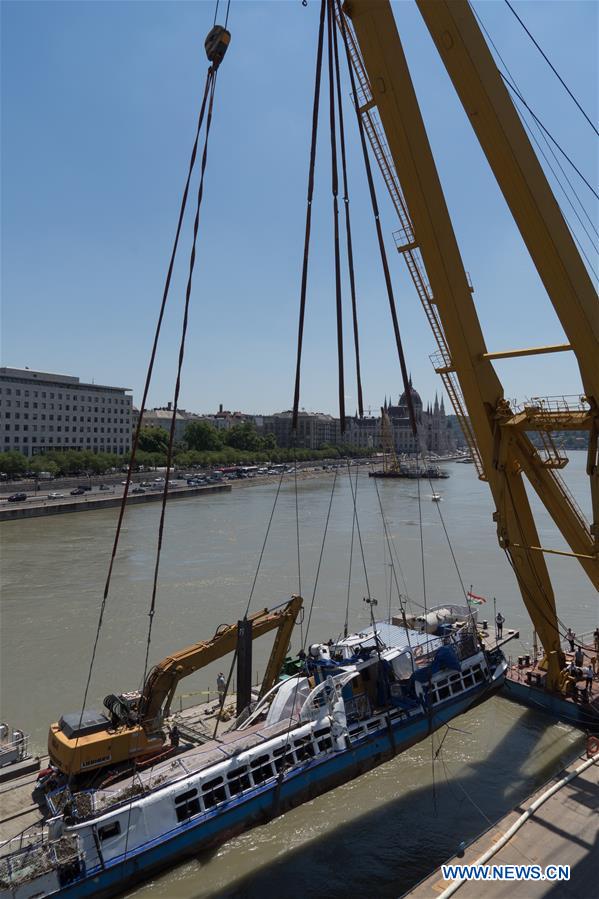 HUNGARY-BUDAPEST-BOAT ACCIDENT