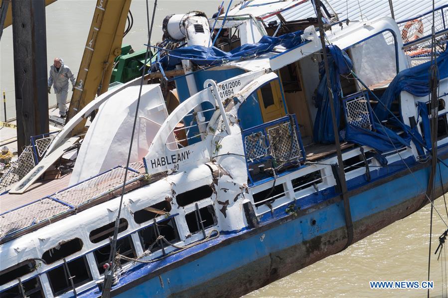 HUNGARY-BUDAPEST-BOAT ACCIDENT