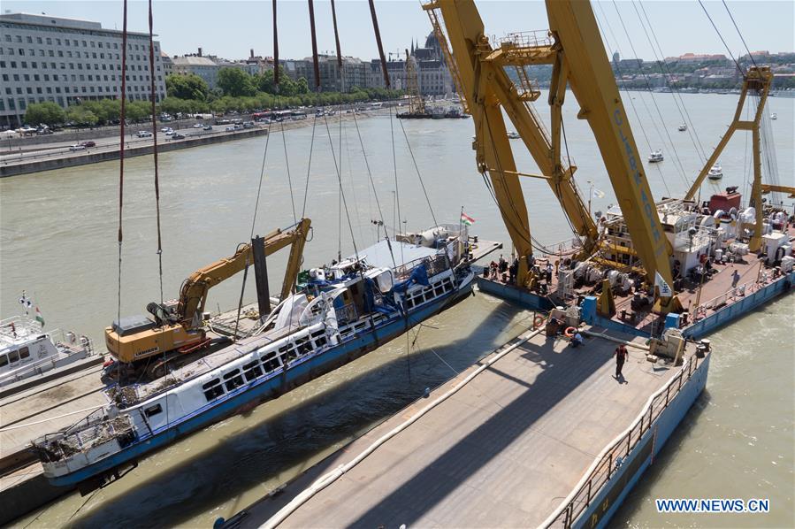 HUNGARY-BUDAPEST-BOAT ACCIDENT