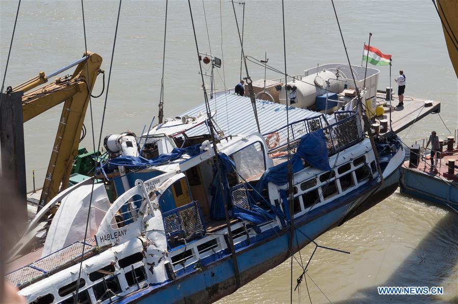HUNGARY-BUDAPEST-BOAT ACCIDENT
