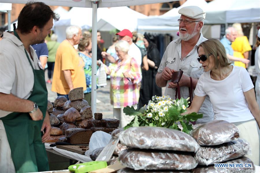 LATVIA-RIGA-MIDSUMMER FESTIVAL LIGO MARKET
