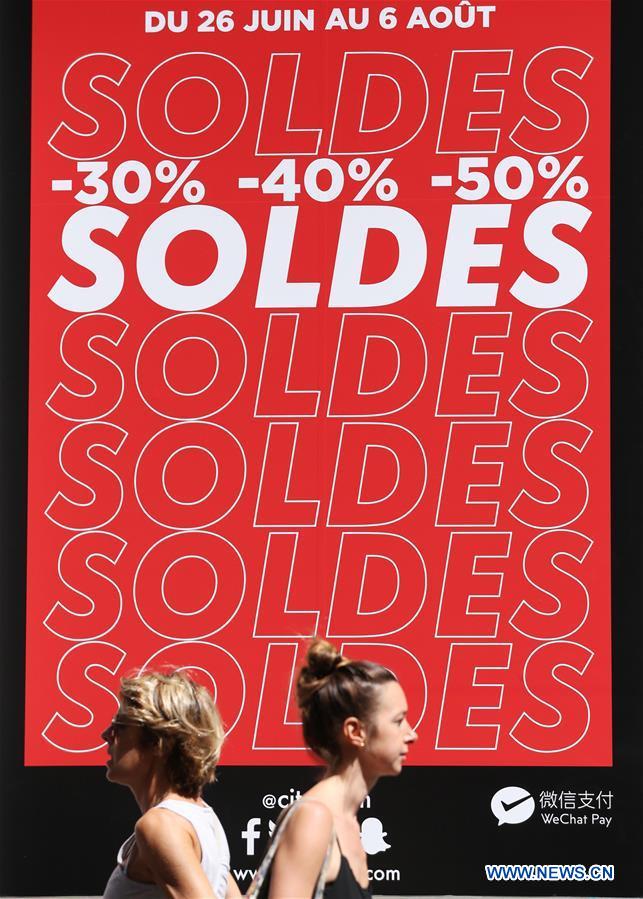 FRANCE-PARIS-SUMMER SALES