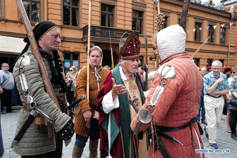 FINLAND-TURKU-MEDIEVAL MARKET