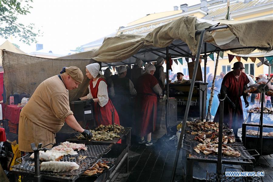 FINLAND-TURKU-MEDIEVAL MARKET