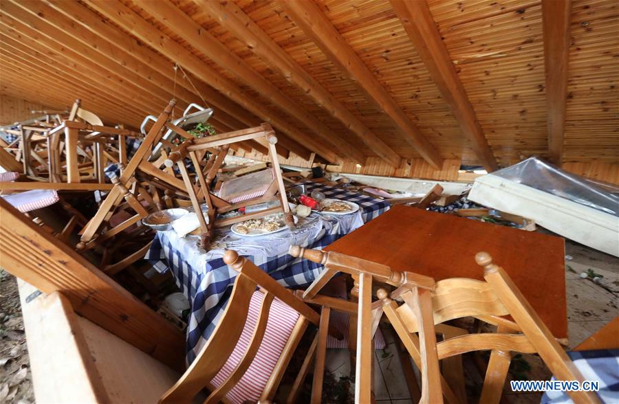 GREECE-HALKIDIKI-HEAVY STORM-AFTERMATH