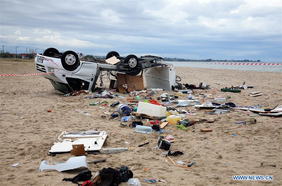 GREECE-HALKIDIKI-HEAVY STORM-AFTERMATH