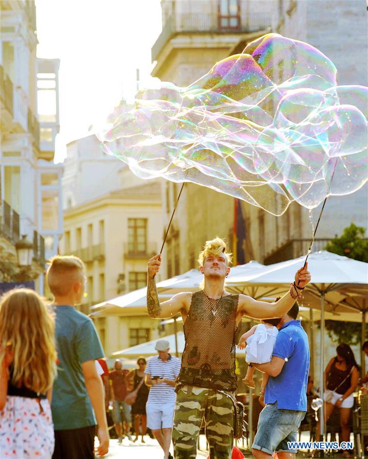 SPAIN-VALENCIA-SUMMER TIME 