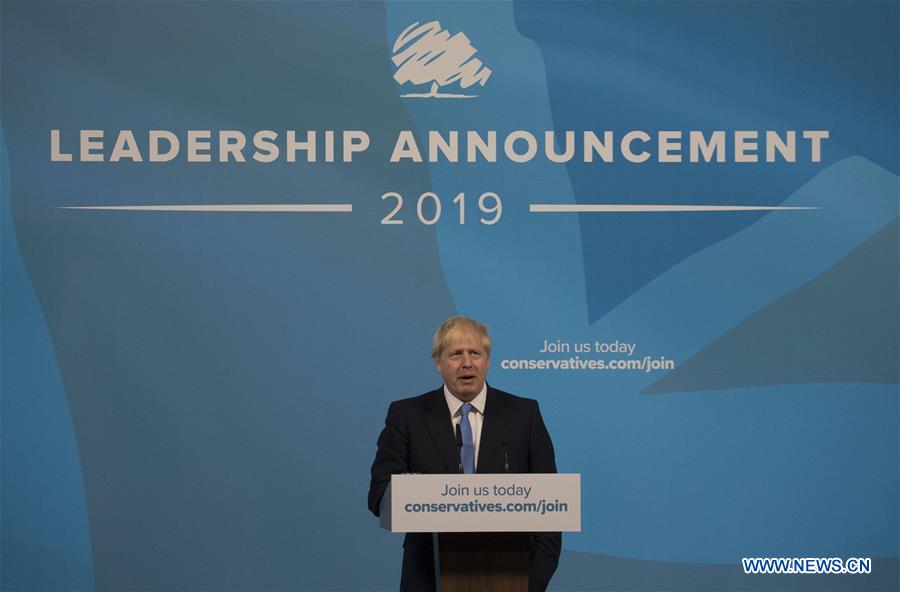 BRITAIN-LONDON-CONSERVATIVES PARTY-LEADER-BORIS JOHNSON